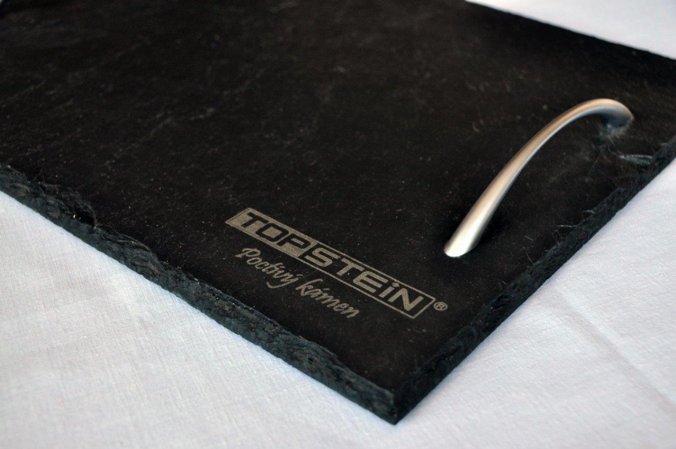 BŘIDLICOVÝ TÁC - OBDELNÍK, ČTVEREC - S LOGEM