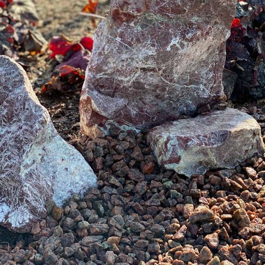 TOP-DK drť kamenná Granit Rosso 8-16 mm