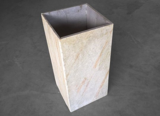 Kamenný květináč Quartzite Sunny Beige 30x30x60