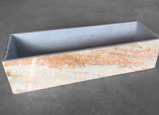Kamenný květináč Quartzite Sunny Beige 60x20x15