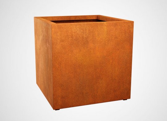 Květináč Corten Cube