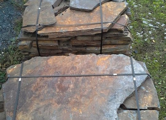 Šlapáky břidlice Rusty Slate TOP-BCE